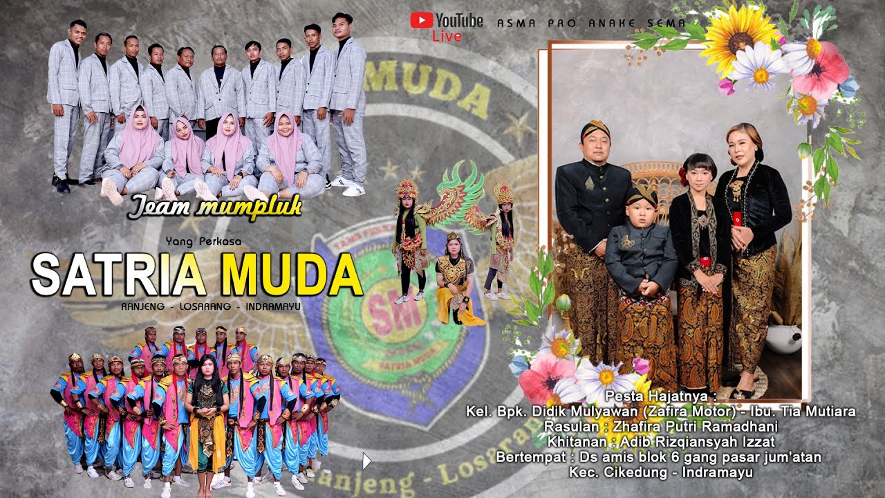 [LIVE NGARAK] SATRIA MUDA | AMIS BLOK 6 GG PASAR JUM'ATAN CIKEDUNG | 17 SEP 2023