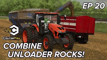The Courseplay Combine Unloader actually works now?!? - Farmville, NC - Episode 20 - FS 22
