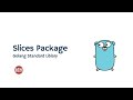 Golang standard library - Slices package part 15