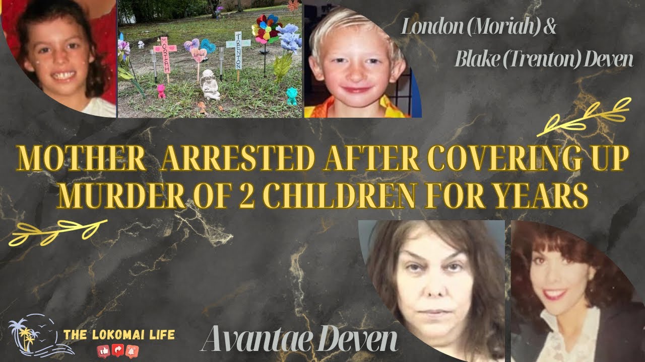 Mother Arrested After Covering Up Murder of 2 Children for Years - YouTube