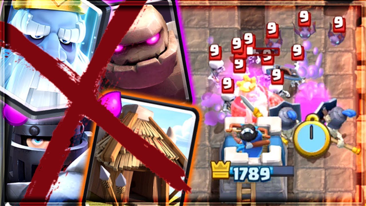 decks tiberias Clash Royale THIS DECK COUNTERS THE META!