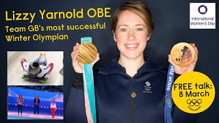 Join Lizzy Yarnold OBE, Winter Olympic Champion, for a FREE talk!