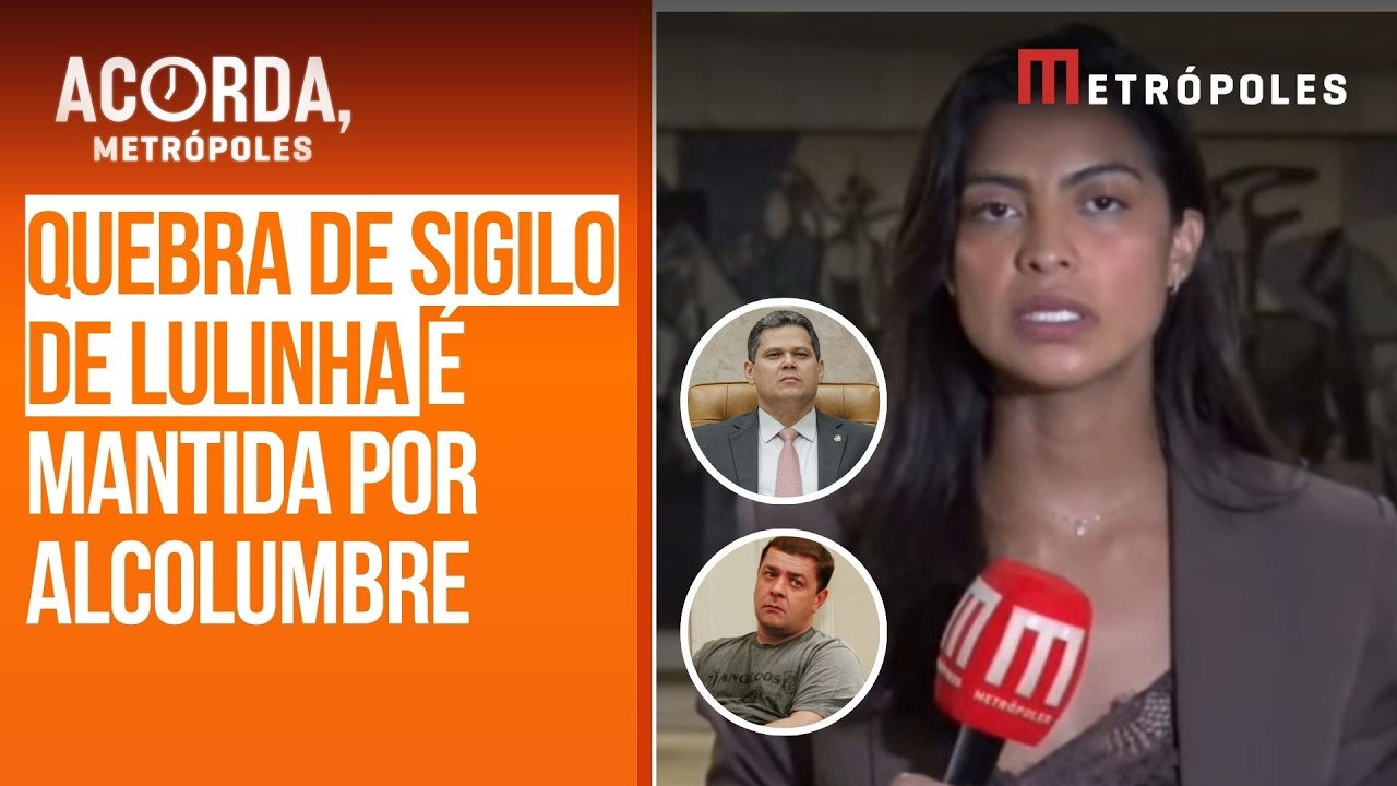 Alcolumbre mantém quebra dos sigilos de Lulinha