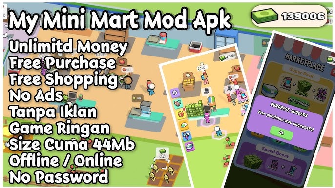 My Mini Mart mod apk - MOD, Unlimited Money