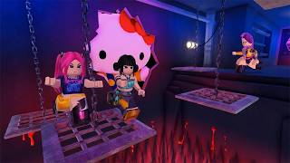 K-POP GIRLS ESCAPE HELLO KITTY'S HOUSE ON ROBLOX screenshot 5