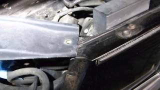 007 - radiator and front crossmember removal