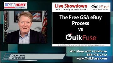 Showdown GSA eBuy vs QuikFuse