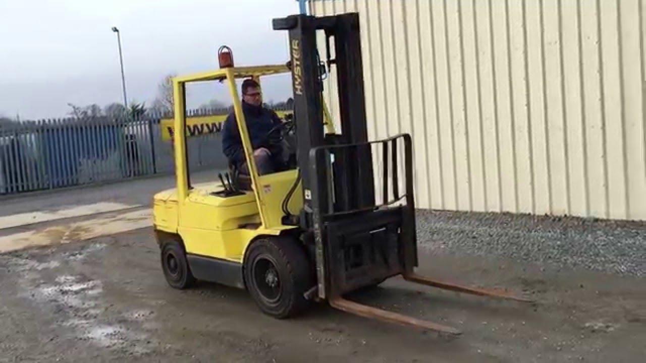HYSTER H3.00XM 3 TON DIESEL FORKLIFT YouTube