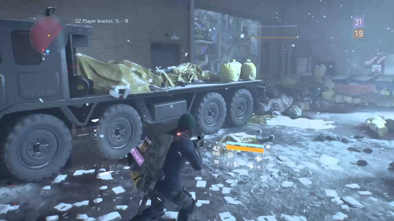 The Division lvl 19/dz lvl 31 Chest Hunting
