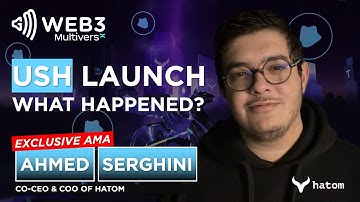 LIVE Crypto AMA - Hatom lauches the 1st native stablecoin on MultiversX: $USH