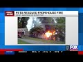 Pets rescued from Anderson house fire