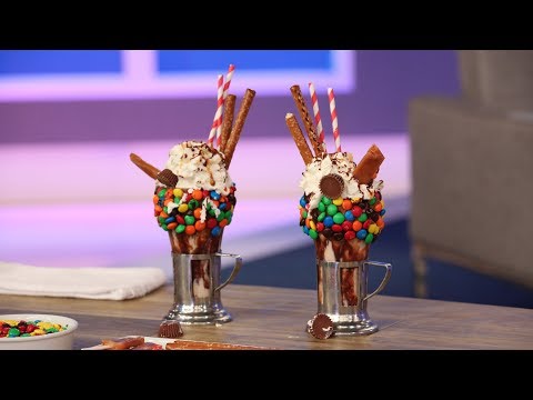 Harry Makes Black Tap Over The Top Milkshakes