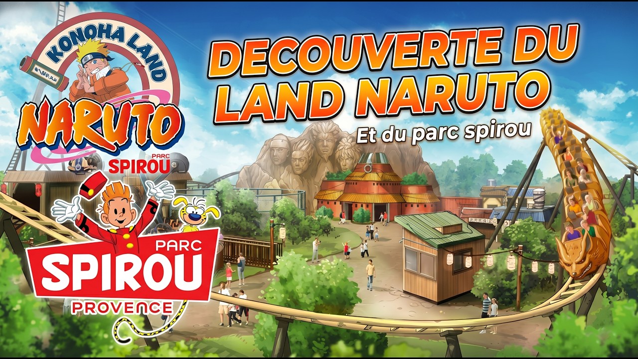 Konoha Land (Naruto) au Parc Spirou - Découverte de la nouvelle zone