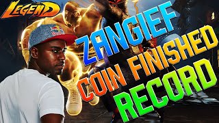 Street Fighter 6 🔥World Record: Snake Eyez Zangief Fastest Coin Finished!