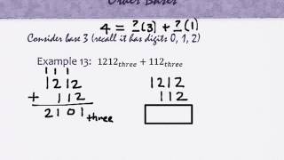 3.4 Addition and Subtraction Algorithms (part 2)