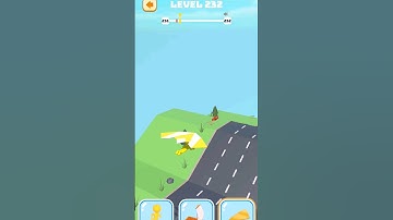 Shape-shifting Funny Race  New Hyper Casual Games, Level 232 #shorts #shapeshifting #gameplay