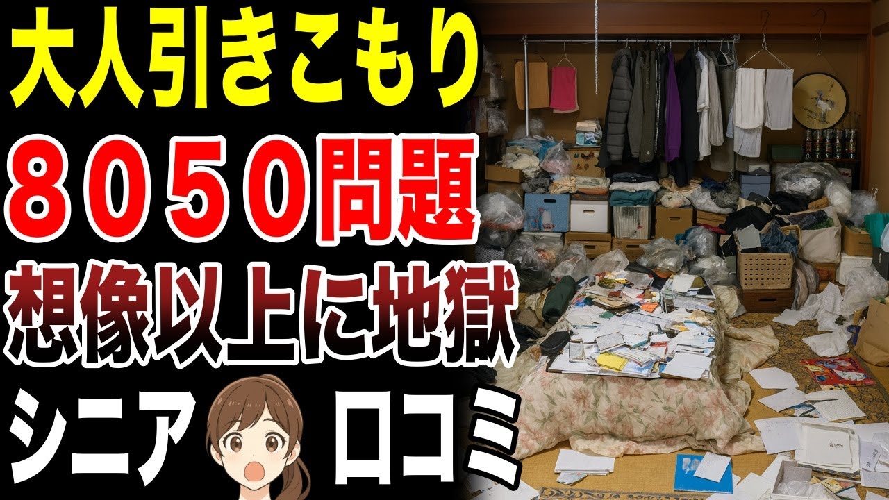 【悲しい現実】8050問題のリアルな声　口コミ25選紹介します　#高齢者  #口コミ