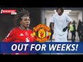 MAN UTD DEALT HUGE BLOW AS DORGU RULED OUT FOR WEEKS WITH INJURY SETBACK