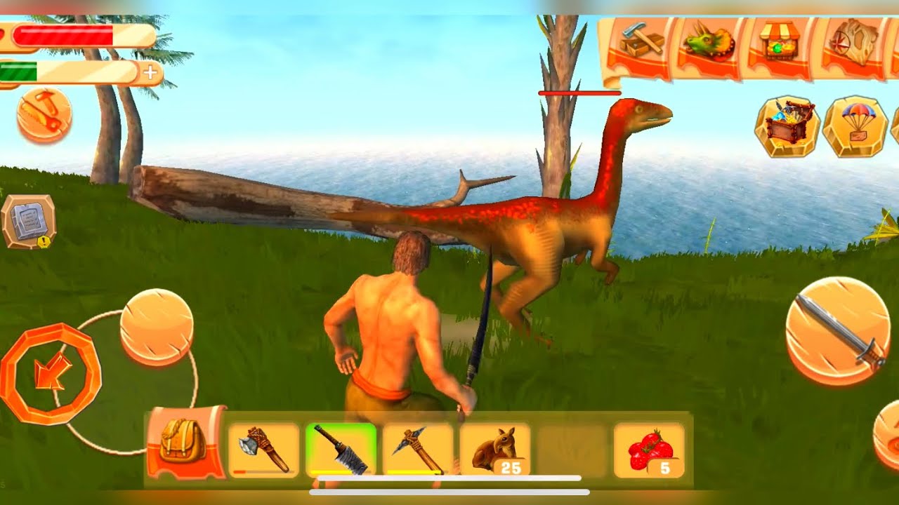 jurassic survival island jurassic survival island mobile gameplay