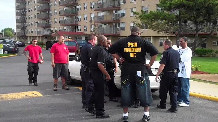 Jennifer Grady Armed Guard being detained by police