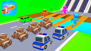 Shape Shift Game 🚗🚗 - Android Gameplay MAX LEVEL ANDROID-IOS Alfa Romeo Stradale 1967 level 78-89