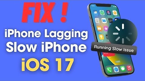 How To Fix iPhone lagging/ Slow iPhone Problem After iOS 17 Update