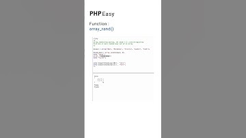 array_rand php funtion