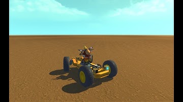 Scrap Mechanic: Automatische Blinker (turn signals, proof of concept)