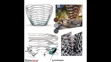 parametric architecture/vessel by vessel thomas heatherwick #grasshopper #rhino3d