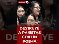 DESTRUYE A PANISTAS CON UN POEMA | #shorts #política #debate #sheinbaum #4t #ultimahora