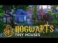 HOGWARTS TINY HOUSES // Sims 4 Speed Build