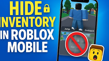 Secret Trick to Hide Inventory in Roblox Mobile (2025)