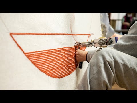 THE RUG crafted with MIYOSHI RUG （タフティングラグ作りの