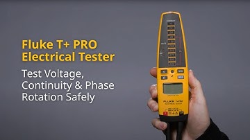 Fluke T+ PRO Electrical Tester | Test Voltage, Continuity & Phase Rotation Safely