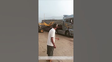 Unloading does not rely on lifting, but relies on the center of gravity and skill