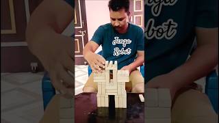 Making a Beginner Friendly Jenga Robot Figure 🤖 #shorts #jenga #robot