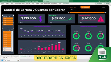 Cómo Crear un Dashboard en Excel para el Control de Cuentas por Cobrar y Cartera Paso a Paso