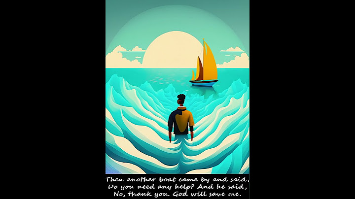 one day, a man was drowning in the water | The Man, the Boats, and Divine Help | #shorts #shortvideo