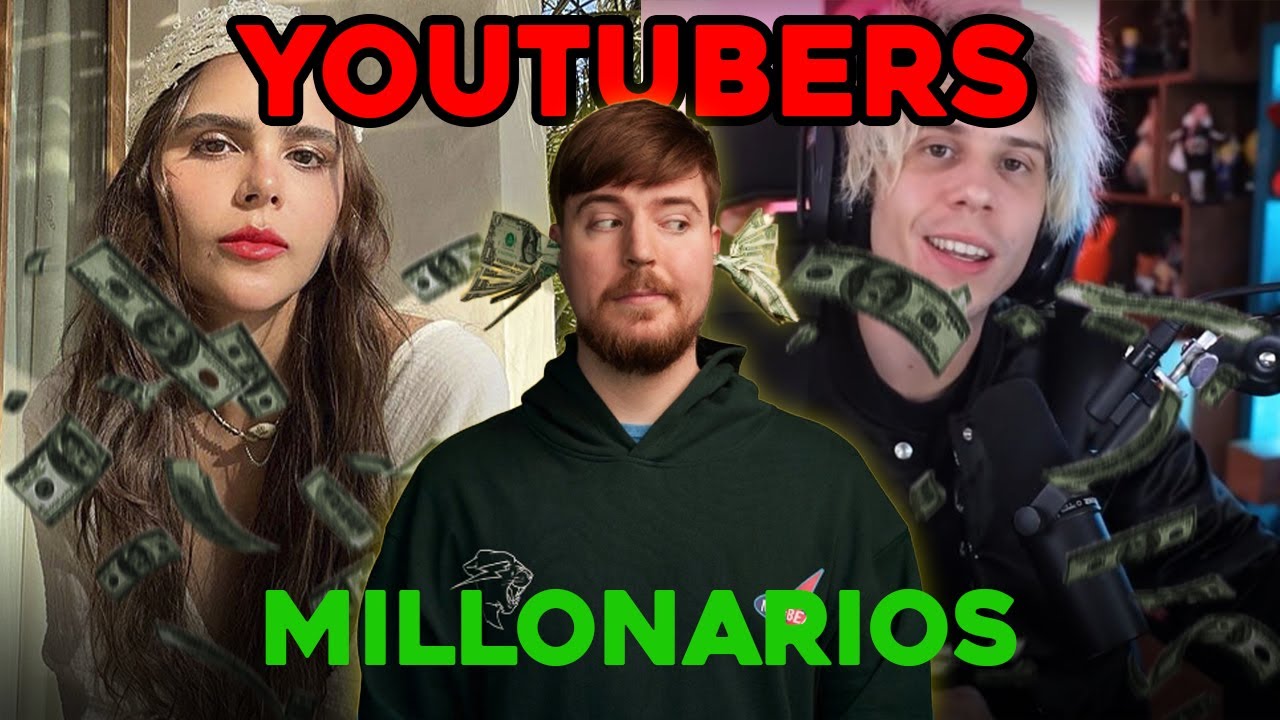 💵 Los Youtubers Más Ricos del Mundo en 2025: ¡Descubre Quiénes Lideran ...