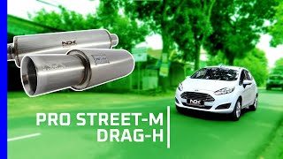Ford Fiesta Knalpot Racing Pro Street Medium & Reson Drag-H By NDK Exhaust