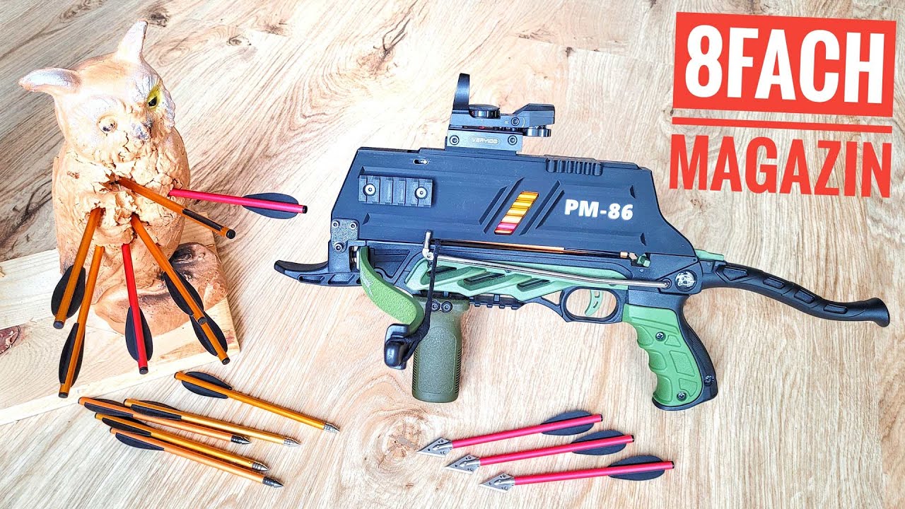 Schwarzes 8fach Magazin PM-86 ist erhältlich + passend für Alligator 1 ...