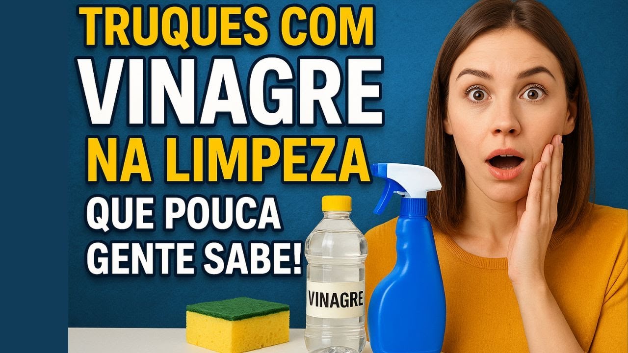 Truques com Vinagre na Limpeza que Pouca Gente Sabe!
