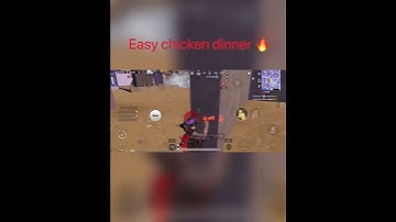 ￼Easy chicken dinner || #shorts || #pubgmobile || #bgmi || #shortvideo || #pubg || #pubg || #1vs4 ❤️