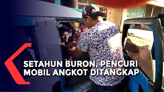 Setahun Buron, Pencuri Mobil Angkutan Kota Diringkus Polisi