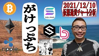 【仮想通貨 ﾋﾞｯﾄｺｲﾝBTC ＆ ｱﾙﾄｺｲﾝ 分析】『がけっぷち』割れたら注意!!