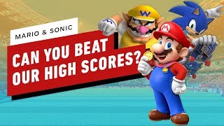 Can You Beat Our High Scores on Mario & Sonic at the Olympic Games Tokyo 2020?