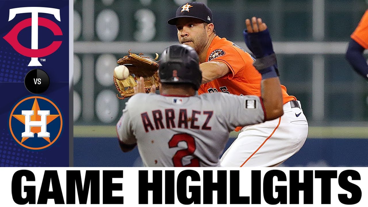 Twins vs. Astros Game Highlights (8/6/21) MLB Highlights Win Big Sports