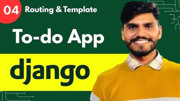 Django ToDo App Tutorial | Routing and Template Setup Explained | Django Project  | part -3