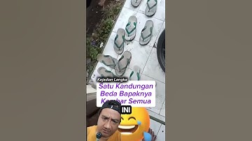 satu kandungan, beda bapak nya, kembar semua 😂🤣😂🤣