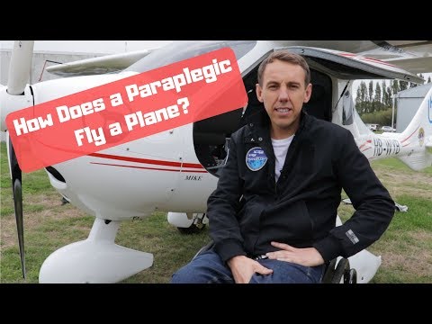 HOW DOES A PARAPLEGIC FLY A PLANE? - Wheelie Good Tips #34